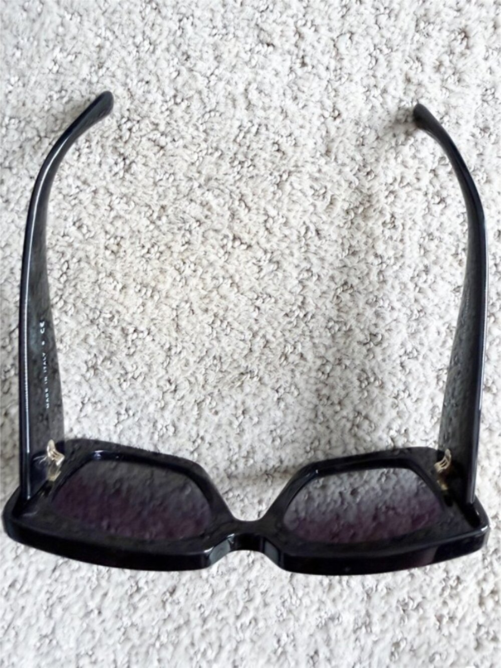 CHANEL Black Oversized Rectangle Sunglasses w/ Orig. Packaging Celeb Style - Picture 8 of 16